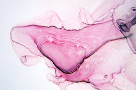 红色水彩水墨装饰画背景