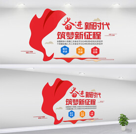 两会党建文化墙