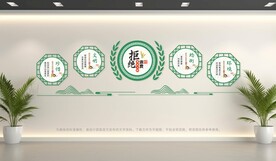 食堂餐厅文化墙