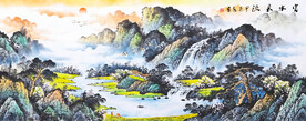 江山如画山水风景