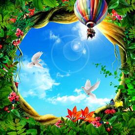 蓝天白云软膜天花