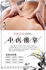 中医推拿按摩海报