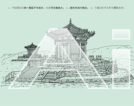 青海日月山日月亭