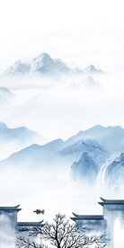 高档 新传山水玄关 TiF分层