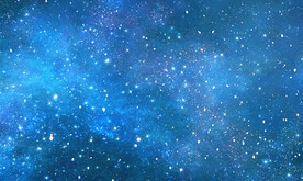 蓝色星空天花软膜