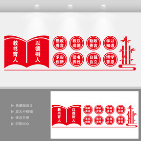 教师办公室文化墙