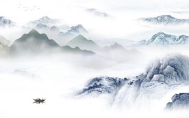 高雅 高档意境山水 TIF分层