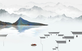 意境 高端现代山水 TiF分层