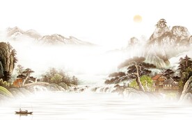 简约 高端现代山水 TiF分层