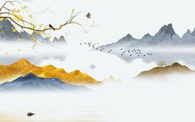 金山 最新清晰山水 TIF分层