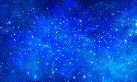 蓝色星空背景