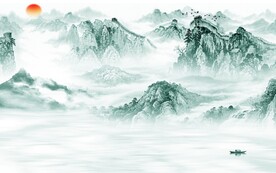 最新 极简高端山水 TiF分层