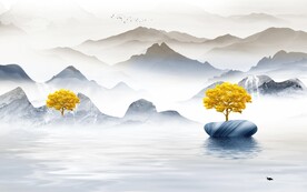 奢雅 极简高端山水 TiF分层