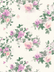 数码印花富贵花