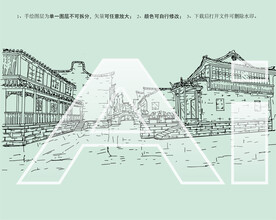 嘉兴市月河古镇