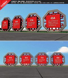 法治主题公园雕塑