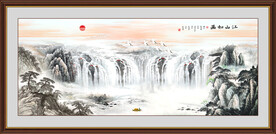 国画山水画