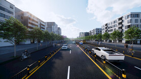 双向四车道 一级公路