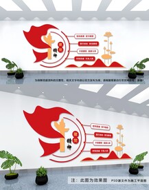 建党精神文化墙