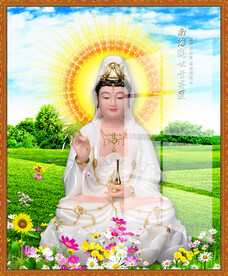 南海观世音菩萨图片