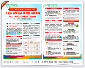 碘缺乏病防治日宣传单