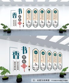 书香中国文化墙