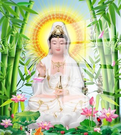 南海观世音菩萨图片