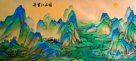 山水风景画