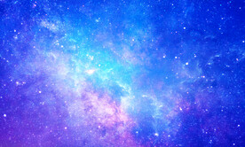 蓝色星空背景