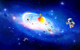 宇宙星空太阳系