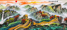 长城国画