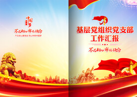 基层党支部工作汇报资料
