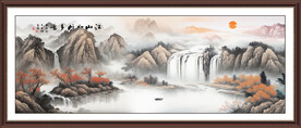 山水画国画
