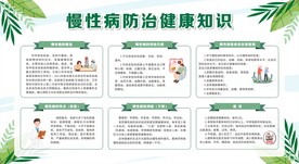 慢性病防治知识宣传栏