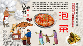 泡菜背景墙