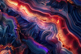 蓝紫色渐变大理石背景