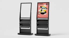 高精度书报两用立牌展架广告牌