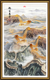 长城玄关装饰画