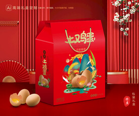 鸡蛋包装 土特产礼盒