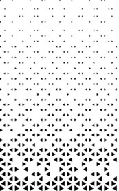 矢量三角渐变图案打印图