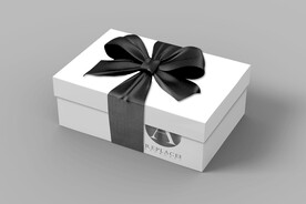 丝带礼盒样机