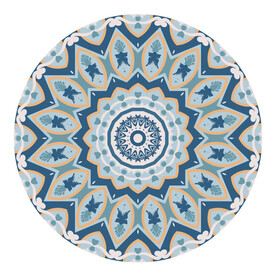 圆形塔拉维拉图案