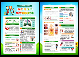 无烟日宣传单