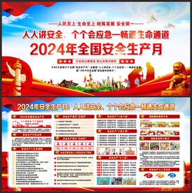 2024年全国安全生产月
