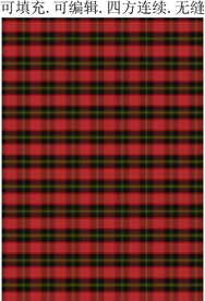 苏格兰格子 经典格纹面料