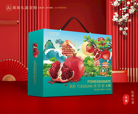 石榴包装 水果礼盒