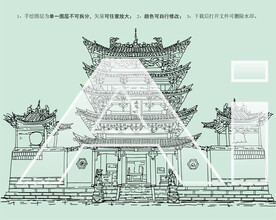 长治玉皇观五凤楼