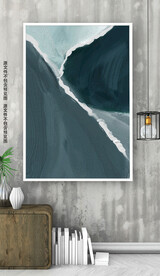 现代抽象手绘肌理油画肌理装饰画