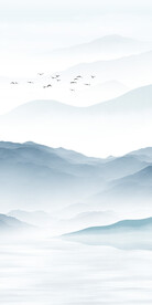 现代 山水中式玄关 TiF分层