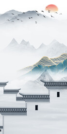 淡雅 新品中式玄关 TiF分层